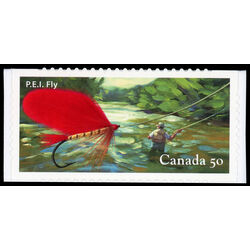 canada stamp 2088d p e i fly for brook trout 50 2005