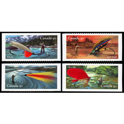 canada stamp 2088a d fishing flies 2005