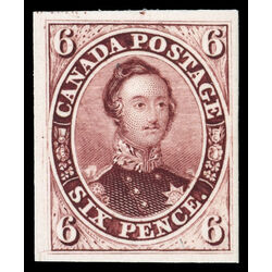 canada stamp 2tc hrh prince albert 6d 1857 M VF 006