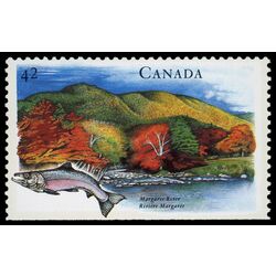 canada stamp 1408 margaree river ns 42 1992
