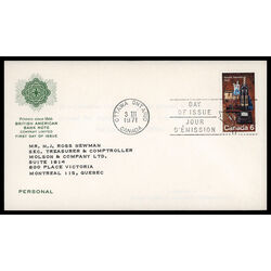 canada stamp 533 discovery of insulin 6 1971 FDC PC 012