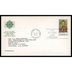canada stamp 535 spring 6 1971 FDC PC 010