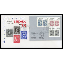 canada stamp 756a capex 78 1 69 1978 FDC PC 008