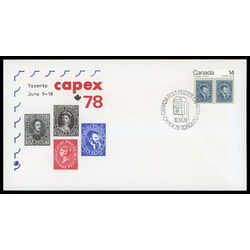 canada stamp 754 10d jacques cartier 14 1978 FDC PC 007