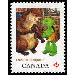 canada stamp 2542 franklin beaver 2012