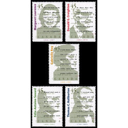canada stamp 1622 6 canadian authors 1996