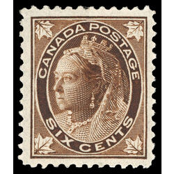 canada stamp 71 queen victoria 6 1897 M VFNH 052