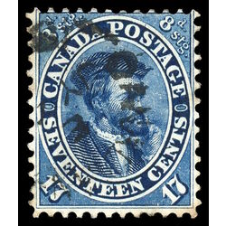 canada stamp 19 jacques cartier 17 1859 U F 087