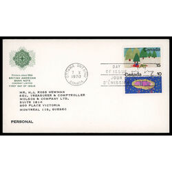 canada stamp 529 christ child 10 1970 FDC COMBO 008