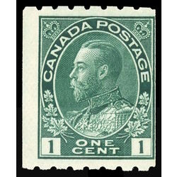 canada stamp 123 king george v 1 1913 M F VF 032