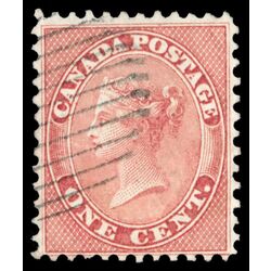 canada stamp 14 queen victoria 1 1859 U VF 099