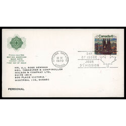 canada stamp 518 group of seven 6 1970 FDC PC 024