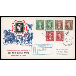 canada stamp 231 3 fdc king george vi 1937 FDC EVENT 031