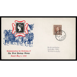 canada stamp 232 king george vi 2 1937 FDC EVENT 013