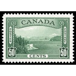 canada stamp 244 vancouver harbour 50 1938 M VFNH 020