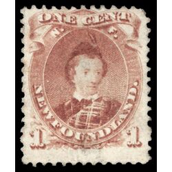 newfoundland stamp 32a edward prince of wales 1 1871 M FOG 012
