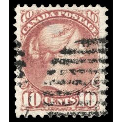 canada stamp 40 queen victoria 10 1877 U VF 022
