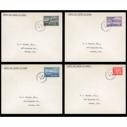 canada stamp 311 4 fdc stamp centenary 1951 FDC PC 014