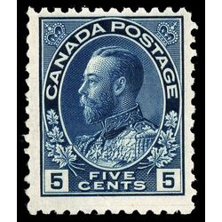 canada stamp 111 king george v 5 1914 M FNH 030