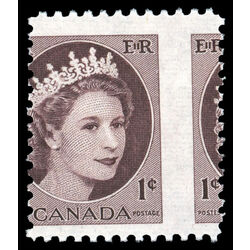 canada stamp 337 queen elizabeth ii 1 1954 M NH 023
