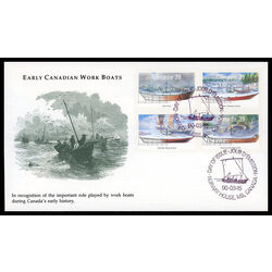 canada stamp 1269a small craft 2 1990 FDC PC 003