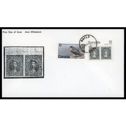 canada stamp 752 peregrine falcon 12 1978 FDC COMBO 003