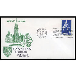 canada stamp 415 canada goose 15 1963 FDC PC 023
