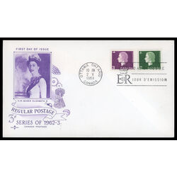 canada stamp 403 queen elizabeth ii 3 1963 FDC COMBO 017