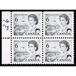 canada stamp 460ii queen elizabeth ii transportation 6 1970 CB UL 001