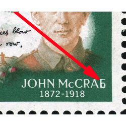 canada stamp 487 john mccrae and poem 5 1968 M VFNH 013