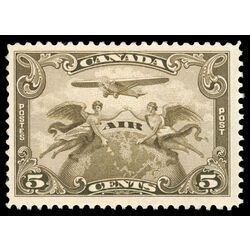canada stamp c air mail c1i two winged figures against globe 5 1928 M F VF 003
