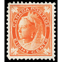 canada stamp 72 queen victoria 8 1897 M VF 043