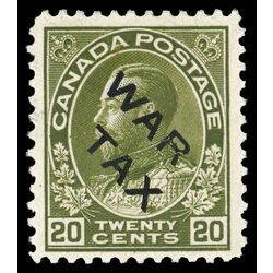 canada stamp mr war tax mr2c war tax 20 1915 M VF 048