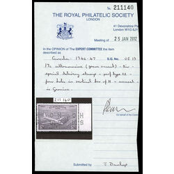 canada stamp o official o10 ce4 air mail special delivery expres 17 1942 M VFNH 002