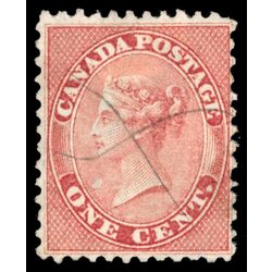 canada stamp 14 queen victoria 1 1859 U F VF 104