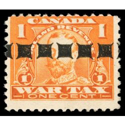 canada revenue stamp fwt7b war tax george v 1 1915 M VGNH 004