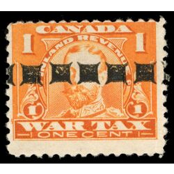 canada revenue stamp fwt7b war tax george v 1 1915 M VG 005
