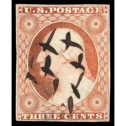 us stamp postage issues 10 washington 3 1851 U 002