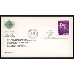 canada stamp 559 figure skaters 8 1972 FDC PC 016