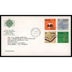 canada stamp 585a earth sciences 1972 FDC PC 009
