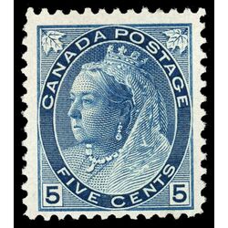 canada stamp 79 queen victoria 5 1899 M FNH 032