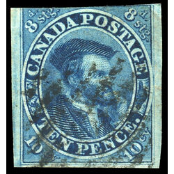 canada stamp 7 jacques cartier 10d 1855 U F 072