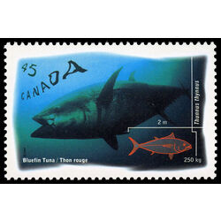 canada stamp 1644 bluefin tuna 45 1997