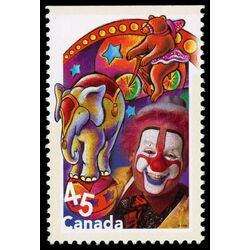 canada stamp 1757 clown animal acts 45 1998