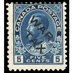 canada stamp mr war tax mr2b war tax 5 1915 M VG 040