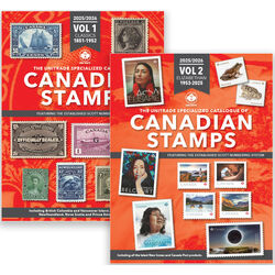 the unitrade specialized catalogue of canadian stamps