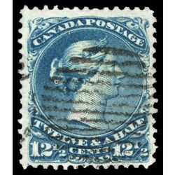 canada stamp 28b queen victoria 12 1868 U F VF 008