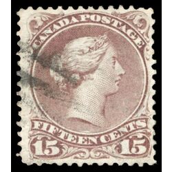 canada stamp 29 queen victoria 15 1868 U F VF 031