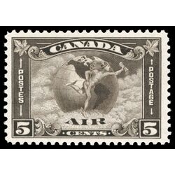 canada stamp c air mail c2 mercury with scroll in hand 5 1930 M VFNH 026