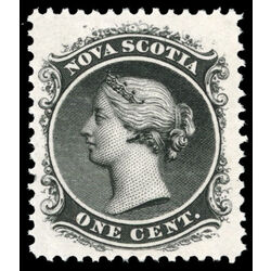 nova scotia stamp 8 queen victoria 1 1860 M XFNH 010